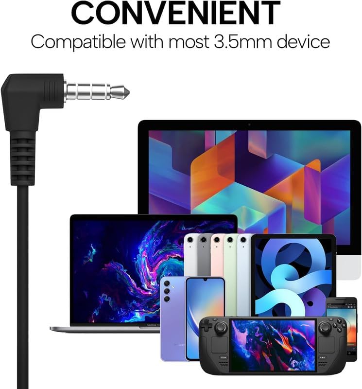 Maeline 10-Pack Ergonomic In-Ear Stereo Earbuds – Tangle-Free, Multi-Color Headphones for Classroom, Travel, and Gym | Hands-Free In-Line Microphone | Lightweight, Durable Design Compatible with 3.5 mm Devices | Perfect for Extended Listening and Seamless Audio Experience