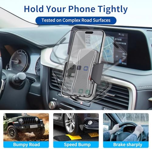 Lexus RX 2016-2022 Premium Car Phone Mount – Ultimate Anti-Shake Cradle with 360-Degree Rotation for All Smartphones – Effortless Installation & Enhanced Driving Safety Accessory for Seamless Navigation and Hands-Free Calls