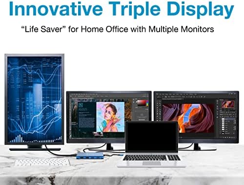 Supercharge Your Mac Book with Utech Smart 7-in-2 USB C Hub Adapter – Ultimate Multiport Solution Featuring Thunderbolt 3, 4 K HDMI, 100 W PD, and 3 USB 3.0 Ports for Seamless Connectivity and Fast Charging – Perfect for Professionals and Creatives on the Go