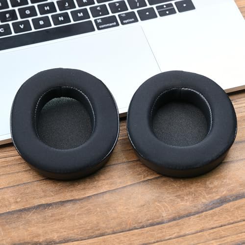 Upgrade Your Gaming Experience with Premium Arctis Nova Pro Wired Earpads – Extra Bass Noise-Cancelling Cushions for Steel Series Models 1, 3, 7 & Nova Pro Wired – Breathable Fabric for Ultimate Comfort and Sound Isolation – Easy Install Replacement Earpads – Not for Wireless Models