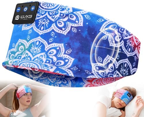 Ultimate Bluetooth 5.4 Sleep Headband Headphones – Designed for Side Sleepers, Unmatched Comfort for Active Lifestyles, Superior Sound Quality, Ergonomic Fit for Enhanced Relaxation, Ideal Tech Gift for Music and Podcast Enthusiasts