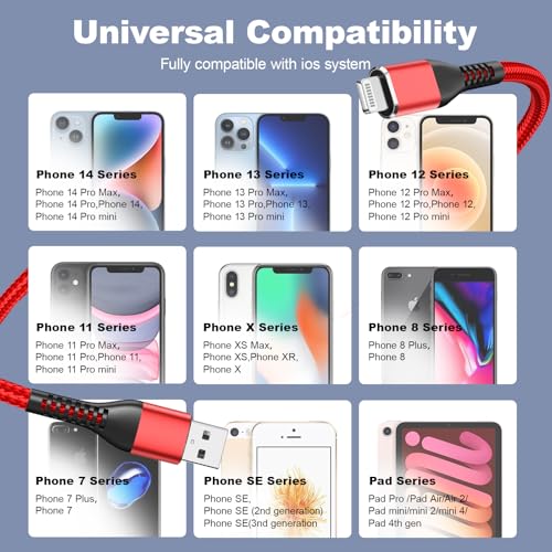 Premium 10 FT USB C to USB C Charger Cable – Dual Pack 100 W Fast Charging, Nylon Braided Design for i Phone 16 Series, Mac Book, and Samsung Galaxy S24 – Stylish Pink Color for Enhanced Durability and Flexibility