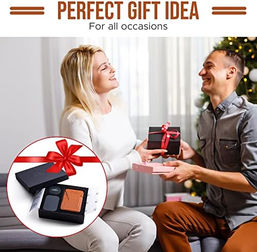Versatile Claasico Magnetic Cell Phone Wallet & Stand – Stylish Brown Cardholder with Car Air Vent Mount, Dual-Mode Viewing, Extra Magnetic Strips for Enhanced Compatibility – Ultimate Hands-Free Accessory for i Phone Users and Minimalist Lifestyles