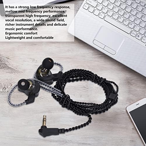 Hilitand Wired Earbuds: Premium In-Ear Headphones with Superior Stereo Bass and Noise Reduction for Optimal Audio Experience Across Smartphones, Tablets, and MP3 Players – Ergonomic Design and Tangle-Free Cable for Ultimate Comfort and Portability