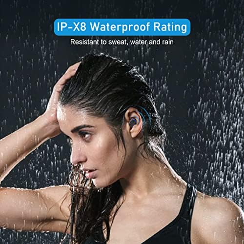 Revolutionary Bluetooth 5.0 Waterproof Wireless Earbuds – Superior Hi-Fi Sound with Ergonomic Comfort for Active Lifestyles, Enhanced Audio Experience for Workouts, Travel, and Daily Use, Featuring Rapid Connectivity and Extended Battery Life