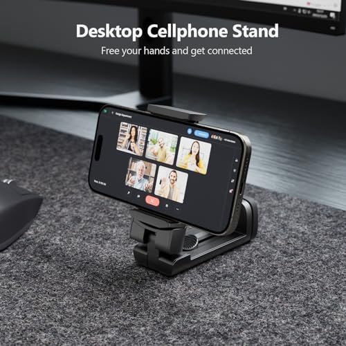 Mii KARE Universal Airplane Phone Holder – Innovative 360-Degree Rotating Smartphone Mount for Ultimate In-Flight Entertainment, Lightweight and Durable Travel Companion for Effortless Viewing on Tray Tables, Perfect for Long Flights and Quick Getaways