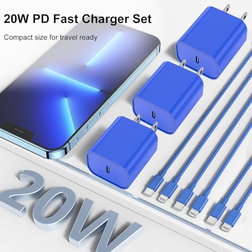 Ultra-Fast 3 FT USB-C to Lightning Charger Cable for i Phone 14, 13, 12, Pro Max & More – Certified High-Speed Charging, Enhanced Durability, and Universal Compatibility for Efficient Power Delivery – Perfect for Home, Office, and Travel Use