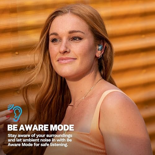 JLab Go Air Pop True Wireless Bluetooth Earbuds – Teal | IPX4 Sweat-Resistant for Active Lifestyles | Dual Connect Technology for Independent Listening | Bluetooth 5 for Effortless Pairing | Customizable Audio with 3 EQ Settings: Signature, Balanced, Bass Boost | Ultimate Comfort & Durability for On-the-Go Enthusiasts