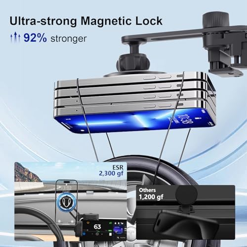 Experience Unmatched Convenience with the Topfit Tesla Wireless Charging Phone Mount – Magnetic Holder for Model Y (Juniper) & Model 3 (Highland), Perfectly Engineered for Seamless Smartphone Access and Rapid Charging. Elevate Your Drive with Effortless Installation and a Sleek Design That Complements Your Tesla’s Aesthetic While Ensuring a Secure Grip on Your Device. Enjoy Hands-Free Navigation and Calls, Enhanced Safety, and Eliminate Cord Clutter with this Durable, High-Quality Accessory. Ideal for Tech-Savvy Tesla Owners Seeking Functionality and Style in One Innovative Solution.