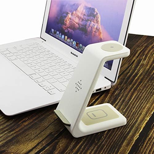 Revolutionary 3-in-1 Qi-Certified Fast Wireless Charging Station for Samsung Devices – Ultimate Portable Charger for Galaxy S20, Note 10, S9, S8 & Galaxy Watch – Sleek, Compact Design for Effortless Multi-Device Charging and Superior Compatibility