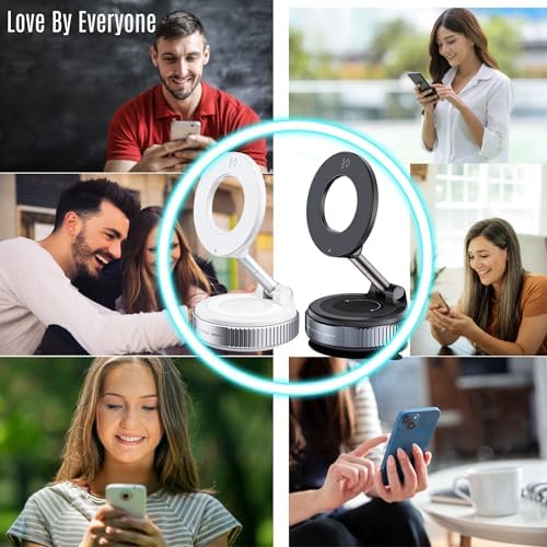 Revolutionary 2026 Vacuum Phone Holder for Car – Ultimate Suction Cup Mount with 360° Pivoting Feature for i Phone & Android Devices, Perfect for Vehicles, Gyms, and Mirrors – Unrivaled Stability and Adaptability for Effortless Hands-Free Operations