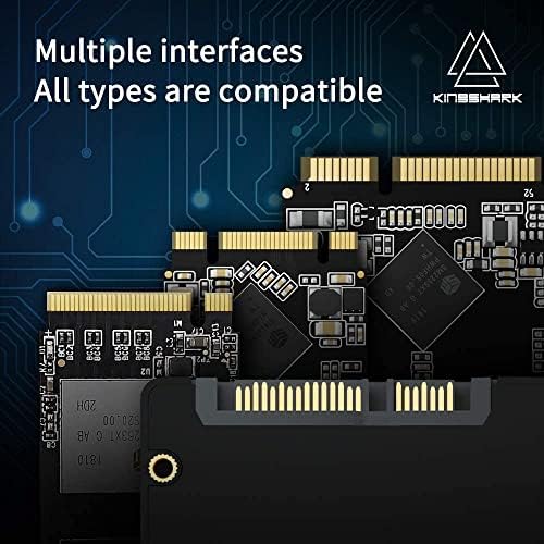 Transform Your PC Performance with Kingshark 64 GB SATA III SSD – 5 Pack of Ultra-Fast Internal Solid State Drives for Seamless Computing – Experience Lightning-Fast Data Transfers & Broad Compatibility for All Your Devices