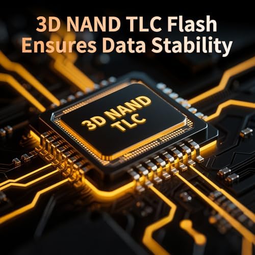 Transform Your PC Performance with the 128 GB SATA III SSD – High-Speed Internal Solid State Drive Featuring 500 MB/s Read Speed, Shock-Resistant Durability, and Advanced 3 D TLC NAND Technology for Reliable Data Storage and Enhanced System Responsiveness