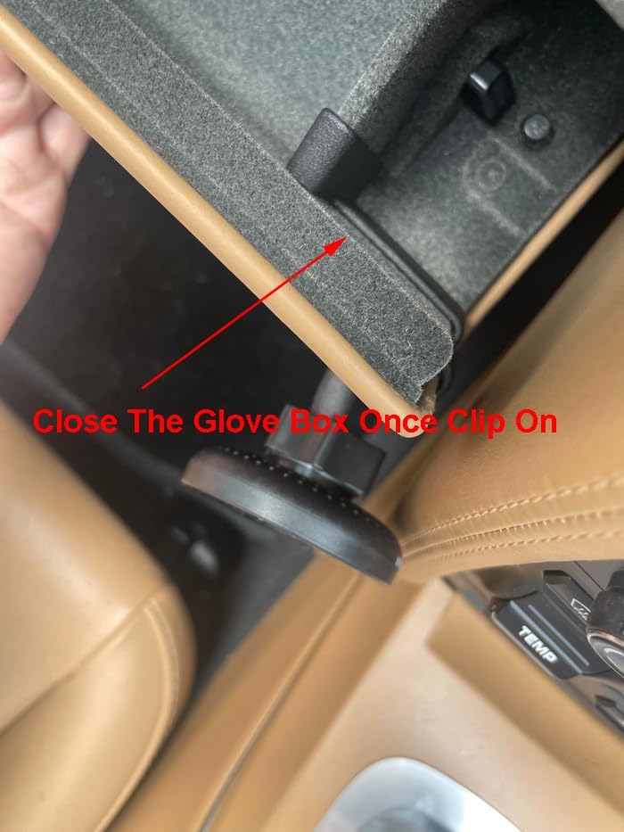 Porsche 997 911 LHD Glove Box Phone Mount Charger – Fast Wireless Charging Accessory with Secure Smartphone Holder, Sleek Black Design for Enhanced Interior Aesthetics and Seamless Installation – VTO-14844
