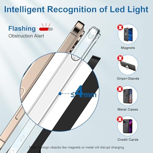 Samsung Fast Wireless Charger Stand – 15 W High-Speed Charging Dock for Galaxy S25/S24/S23, Google Pixel 9/9 Pro, i Phone 16 – Dual Coil Design for Optimal Charging – Safe & Case-Friendly Charging Station for Desk or Nightstand – Supports Vertical/Horizontally Viewing – Enhanced Compatibility for Multiple Devices – Quick and Convenient Charging Experience