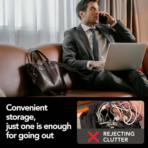 Universal 4-in-1 Coiled USB Charging Cable for Fast 240 W Power Delivery – Multi-Device Compatibility for i Phone 16/15/14/13, i Pad, Samsung, Mac Book, and More – Tangle-Free 6 Ft Design for Effortless Charging Anywhere – Elevate Your Charging Efficiency with Enhanced Durability