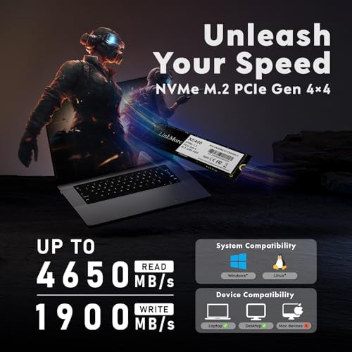 Elevate Your System Performance with Link More XE300 SE 256 GB PCIe Gen3 NVMe M.2 2280 Internal SSD – Lightning-Fast Read Speeds Up to 2100 MB/s and Write Speeds of 1500 MB/s for Unmatched Efficiency and Reliability in Data Storage Solutions