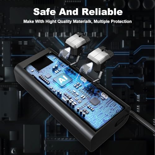 High-Speed 65 W USB Type-C Charger for Dell Laptops – Compatible with Latitude 5530, Inspiron 7425, XPS 13 & More – Enhanced Efficiency & Multi-Protection Design for Safe Charging – Perfect Power Adapter for Home & Office Use – Universal Fit for New Dell Models with 30-Day Money Back Guarantee and 12-Month Warranty