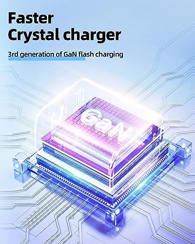 ACEFAST PD65 65 W 3-Port USB C Fast Charging Power Adapter – Sleek Pink Foldable Charger for i Phone, i Pad & Laptops – Efficient Multi-Device Rapid Charging Solution for Tech Enthusiasts – Compact and Portable Design for On-the-Go Power Needs
