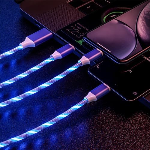 IHAO 60 W USB Type C to Type C Fast Charging Cable with LED Current Indicator – High-Speed Data Transfer for Android & i OS Devices – 39 Inch Universal Charger in Vibrant Green – Durable, Efficient Power Delivery for Modern Tech