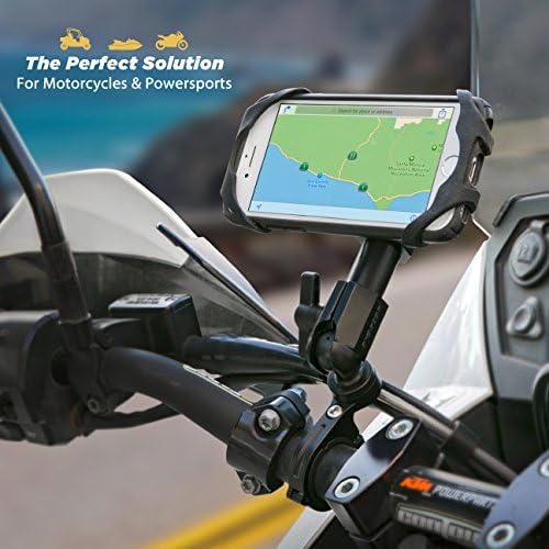 SCOSCHE PSM11007 Terra Clamp Magic Mount Pro – Versatile Magnetic Phone Holder for Cars and Powersports, Effortless 360-Degree Rotation, Universal Compatibility, and Quick Installation for Enhanced Navigation Experience