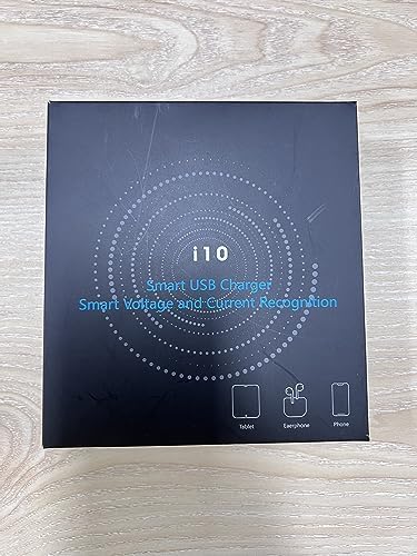 Ultimate 8-Port USB Charging Hub – 60 W Multi-Device Power Station with Smart LCD Display for Rapid Charging – Compact and Travel-Friendly Design for i Phone, i Pad, Samsung & Android Devices – Efficient Power Management for Seamless Device Charging