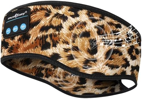 Elevate Your Sleep Quality with MUSICOZY Bluetooth 5.4 Sleep Headphones – Premium Wireless Music Headband for Ultimate Comfort During Travel, Yoga, and Workouts – Perfect Gift for Women and Teens Seeking Relaxation and Superior Sound Performance