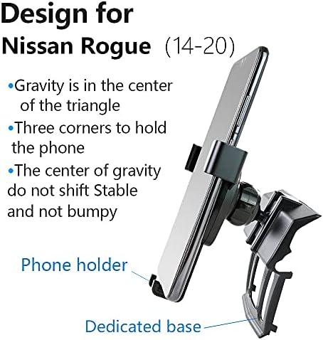 Premium Car Phone Holder for Nissan Rogue (2014-2020) & Rogue Sport (2017-2022) – Stylish Mobile Mount for Enhanced Safety & Navigation Convenience in SUVs Elevate your driving experience with this meticulously engineered car phone holder, tailored specifically for Nissan Rogue models from 2014 to 2020 and Rogue Sport vehicles from 2017 to 2022. This innovative mobile mount not only enhances the aesthetic appeal of your SUV’s interior but serves as a practical solution for safe navigation and accessibility to your mobile device while driving. Crafted from durable materials for long-lasting performance, this sleek accessory seamlessly integrates into your vehicle’s decor, providing a modern touch without compromising style. Its intuitive, tool-free installation ensures a hassle-free setup, allowing you to enjoy hands-free navigation right away. Designed for secure grip and stability, this phone holder minimizes distractions, making it essential for both daily commutes and longer journeys. Easily access GPS, music, and calls, all while keeping your attention focused on the road ahead. Upgrade your vehicle’s functionality and elegance with this indispensable car phone holder today!