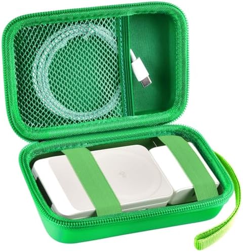 Stylish Pink Case for Anker Mag Go 3-in-1 & Mag Go UFO Charging Station – Premium Organizer for Wireless Chargers, Enhanced Compatibility with Mag Safe Duo, Portable Foldable Design for Travel, Secure Storage Solution for Augnner, Iseyyox, LISEN, RTOPS – Elevate Your Charging Experience with Durable Protection and Effortless Access