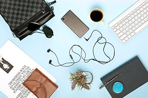 Sony MDREX155 AP Wired In-Ear Earbuds with Integrated Microphone – Lightweight Design for Ultimate Comfort and Versatility in Black, Perfect for Music and Phone Calls, Enhanced Neodymium Drivers for Rich Sound Quality