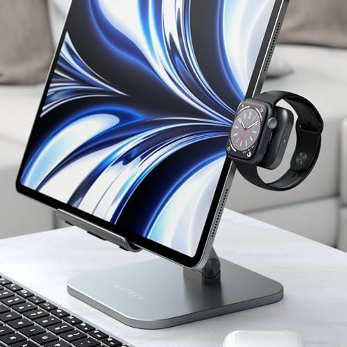 Satechi USB C Apple Watch Charger – MFi-Certified Portable Charging Solution for Ultra & Series 9/8/7/6/SE/5/4/3/2/1 – Fast, Compact, Reliable Power for On-the-Go Professionals – Essential Accessory for Effortless Charging