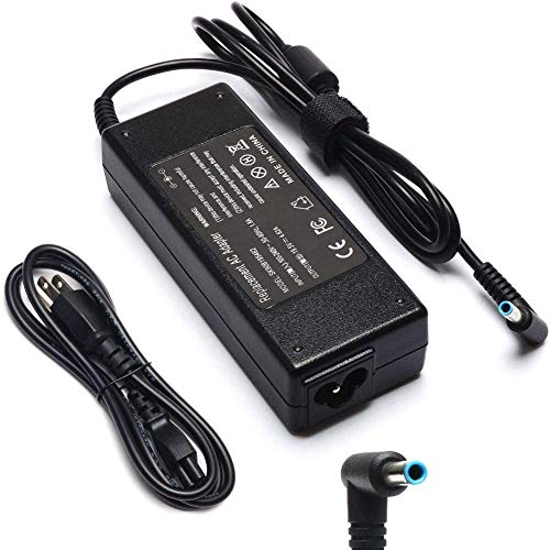 90 W HP Envy Touchsmart & Spectre X360 AC Adapter – Fast Charging, Enhanced Compatibility for 15, 17 Series & Elitebook Folio, 4.5 mm Connector, CE/FCC/ROHS Certified with 24/7 Support and 12-Month Warranty, Perfect for Laptop Power Needs