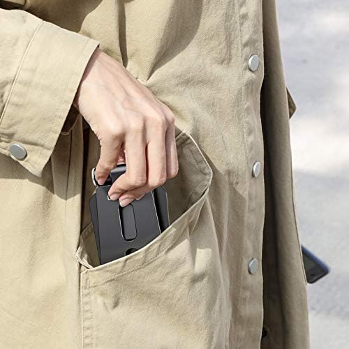 OMOTON Foldable Cell Phone Stand, C4 Portable Aluminum Phone Holder, Adjustable Phone Dock Cradle Compatible with iPhone 16/15/14 Pro Max, Samsung Galaxy, Small Tablets and Other Phones, Grey – Enhanced Compatibility and Speed