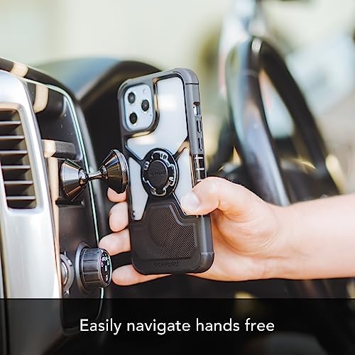ROKFORM Magnetic Car Mount: Adjustable 360° Swivel Aluminum Dashboard Holder for Smartphones – Secure 3 M VHB Tape, Sleek Design for Cars, Trucks, and Vans – Ultimate Hands-Free Navigation and Accessibility Solution