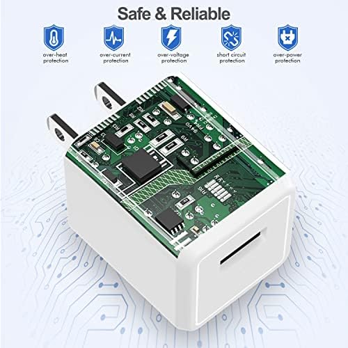 Ultimate 6.6 FT Wireless Fast Charging Cable for Apple Watch – Portable Charger with USB Wall Plug Adapter, Compatible with All Series Including 9/8/7/SE/6/5/4/3/2/1 – Enhanced Charging Speed and Flexibility for On-the-Go Power Solutions