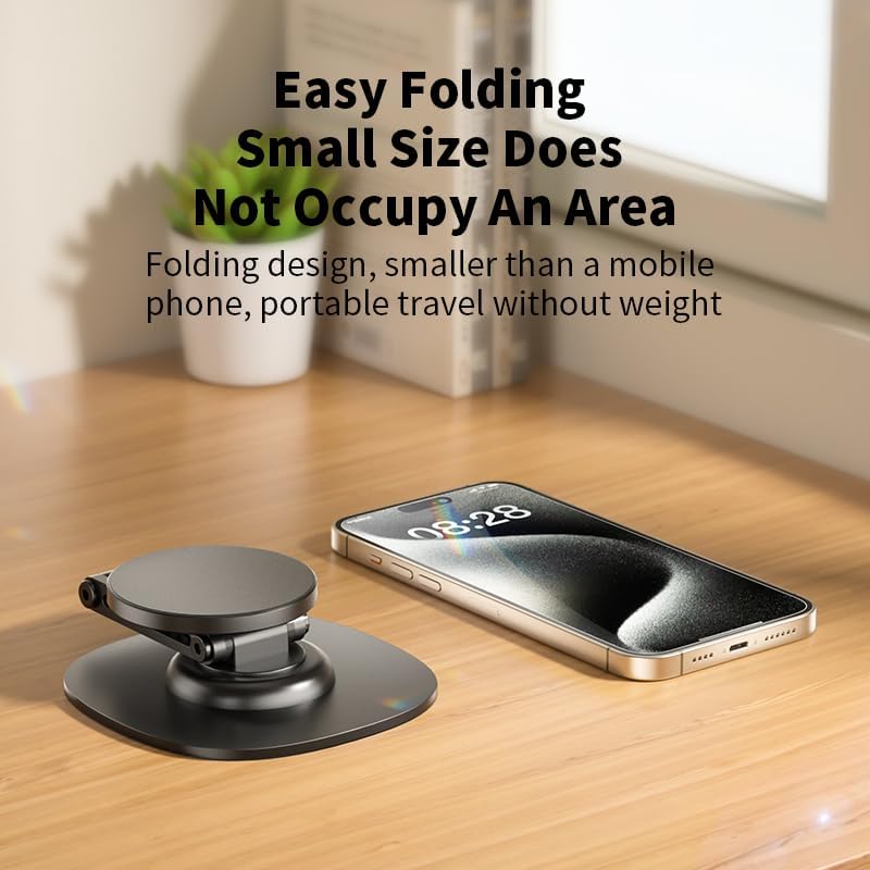 Rotation Magnetic Phone Stand Holder for iPhone Adjustable phone Holder Stand for Desk – Enhanced Compatibility and Speed