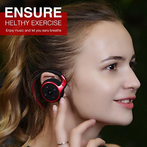 Compact Sports Bluetooth Headphones – Ergonomic Wrap-Around Wireless Earphones with Built-In Microphone, Exceptional Sound Quality, 12-Hour Battery Life, Foldable Design for Easy Portability, Perfect for Active Lifestyles – Black