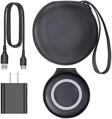 Premium Khanka Hard Case for UCOMX Nano Magnetic 2-in-1 Wireless Charger – Lightweight, Impact-Resistant, and Dustproof Protection for Hassle-Free Travel – Custom-Fit White Design for Ultimate Charging Portability and Style