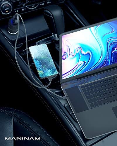 Rapid Charge USB C Car Charger – 73 W Turbo PPS Adapter for Samsung Galaxy S22/S21/S20 Ultra & i Phone 14/13/12/11 – Universal Compatibility for Seamless Power on the Go with Superior Durability & Performance