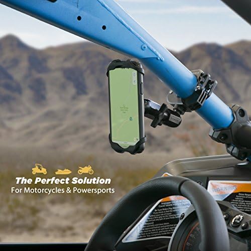 SCOSCHE PSM11007 Terra Clamp Magic Mount Pro – Versatile Magnetic Phone Holder for Cars and Powersports, Effortless 360-Degree Rotation, Universal Compatibility, and Quick Installation for Enhanced Navigation Experience