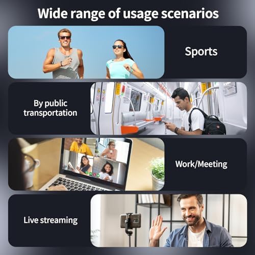 ZIQOPGD Advanced Bluetooth Neckband Earbuds – IPX5 Sweatproof Wireless Headphones with Superior Noise Cancellation & Integrated Microphone for Enhanced Comfort and Universal Compatibility with i Phone, Android, Samsung & PC – Ideal for Fitness Enthusiasts and Seamless Hands-Free Communication