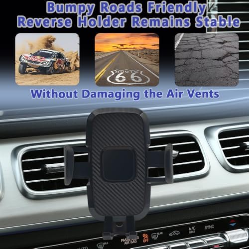 COMETURE Mercedes Benz Car Phone Holder Mount – Universal Smartphone Cradle for GLE Class (GLE-20-24) with Adjustable Viewing Angles and Tool-Free Installation – Elevate Your Driving Experience with Premium Interior Accessories for Navigation and Hands-Free Calls