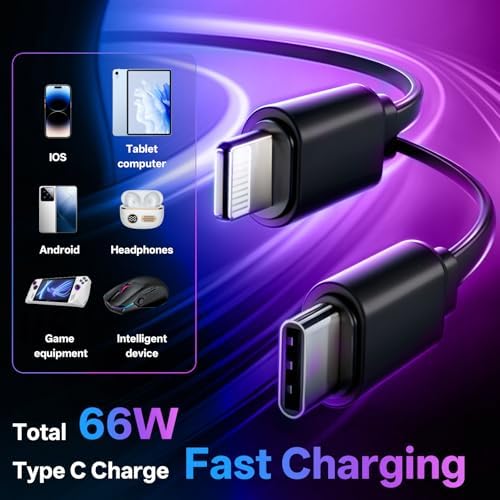Universal Retractable Car Charger – 4-in-1 Fast Charging Solution for i Phone, Galaxy, Pixel – USB-C & USB-A Compatibility for Ultimate Convenience on the Go