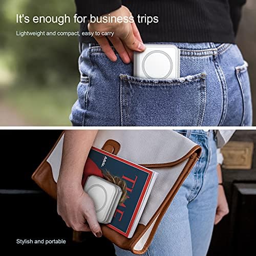 Ultimate 3-in-1 Wireless Charger by IIOZO – Magnetic Foldable Charging Station for i Phone 15/14/13/12, Apple Watch & Air Pods Pro – Fast 20 W USB-C Power, Perfect for Travel & Space-Saving – Unmatched Compatibility & Safety Features