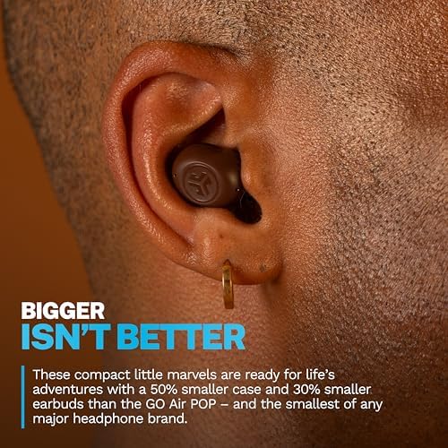 JLab JBuds Mini Tones True Wireless Earbuds – Ultra-Lightweight Bluetooth Earbuds with IP55 Sweat & Dust Resistance, Seamless Multipoint Connectivity for Effortless Device Switching, Enhanced Be Aware Audio for Safety, and Customizable EQ Modes for Superior Sound and Clear Calls, Ideal for Active Lifestyles and Everyday Adventures