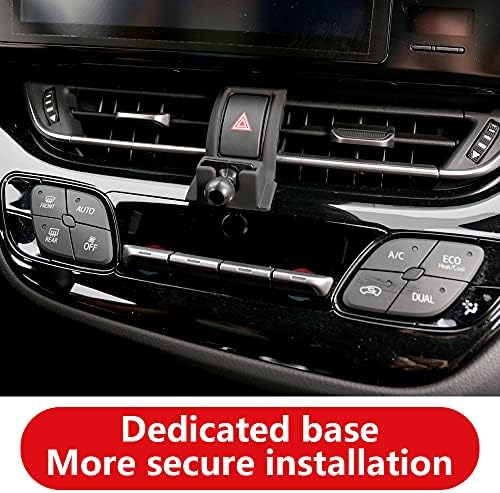Toyota CHR C-HR Car Phone Holder (2018-2022) – Premium Auto Navigation Bracket for Enhanced Mobile Accessibility and Safety – Sleek Interior Mount for Effortless Hands-Free Operation and Optimal Viewing Angles