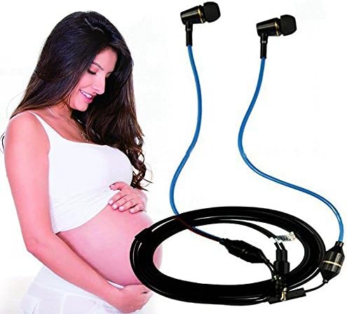 KINDEN Anti-Radiation Air Tube Headphones – Radiation-Free Wired Earbuds with Binaural Acoustic Stereo Sound & Integrated Microphone for Enhanced Safety and Comfort – Durable Aluminum Housing in Sleek Black Finish