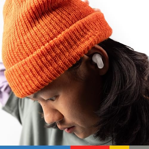 Skullcandy Dime 3 True Wireless Earbuds – Bluetooth Headphones with Noise-Isolating Fit, 20-Hour Battery Life & Integrated Microphone for Seamless Calls – Lightweight Design with Convenient Lanyard for Easy Carry – Compatible with i Phone & Android Devices