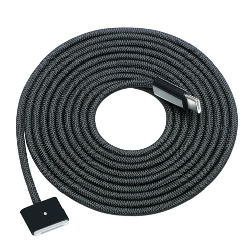 Magnetic USB-C Charging Cable (2 m) – Midnight Blue – Fast 3-in-1 Charge for Mac Book Air & Pro – Effortless Magnetic Connection, Durable Design for Ultimate Convenience – Perfect for Home & Office Use