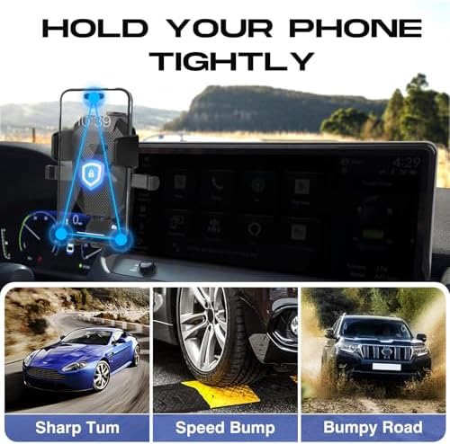 Premium Adjustable Car Phone Holder for Honda Accord 2023-2025 – Hands-Free GPS Mount for 12.3-Inch Screens – Ultra-Stable Universal Smartphone Stand for Seamless Navigation and Communication – Effortless Installation and Enhanced Compatibility